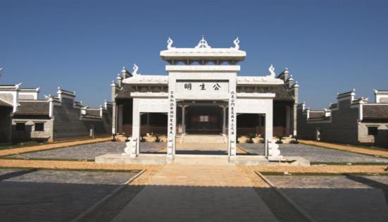 A scenic view of Zhuzhou Xianggan Geming Genjudi Jiuzhi