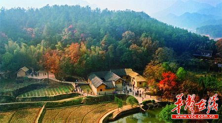 A scenic view of Zhuzhou Xiangnan Qiyi Jiuzhiqun