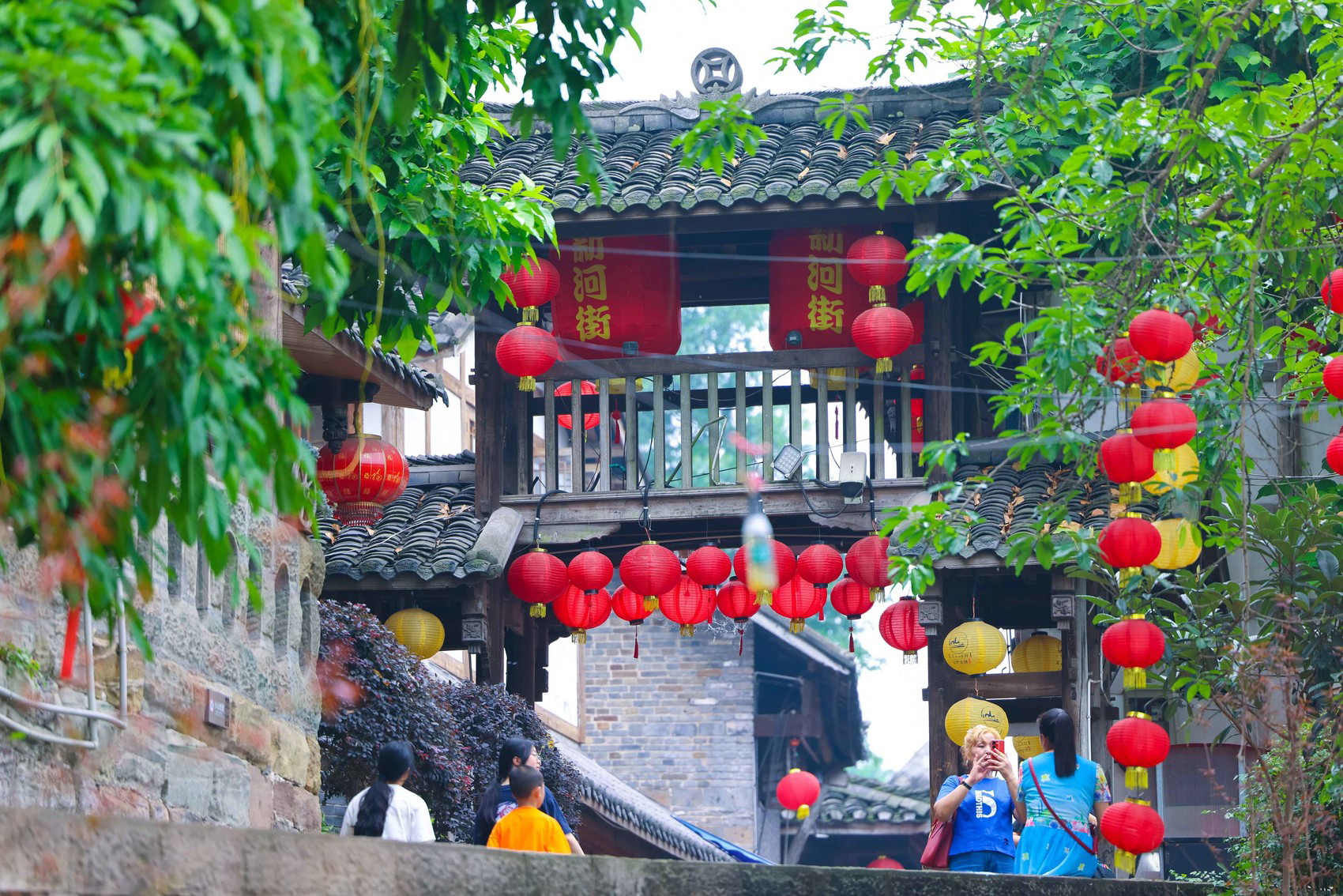 A scenic view of Zigong Chamagudao