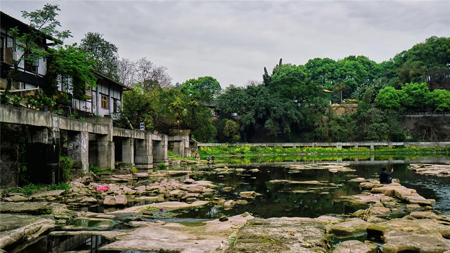 A scenic view of Zigong Chamagudao