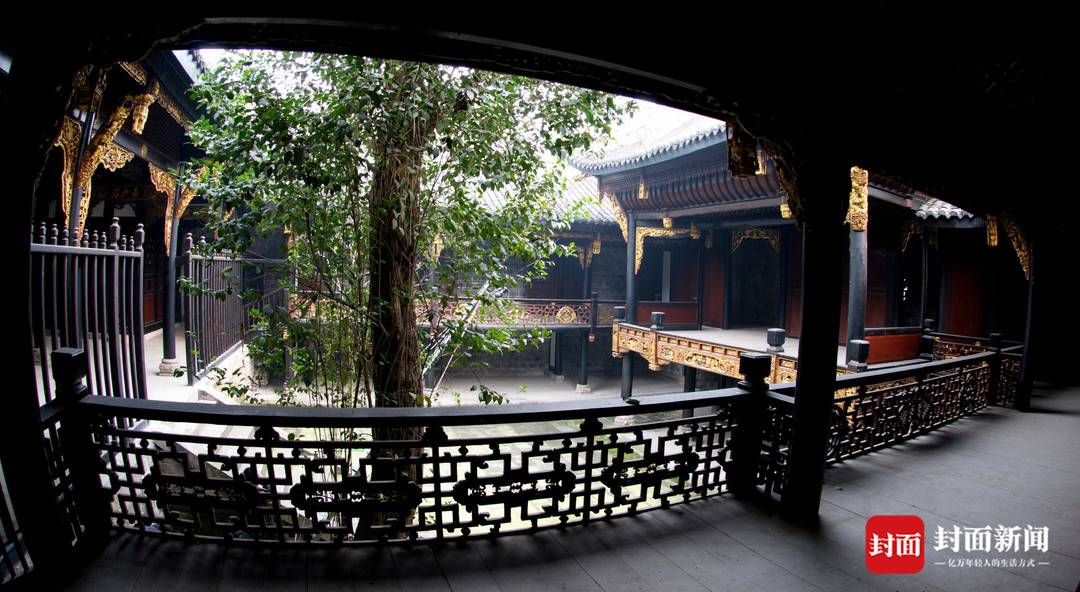 A scenic view of Zigong Dongyuanjing Guchang