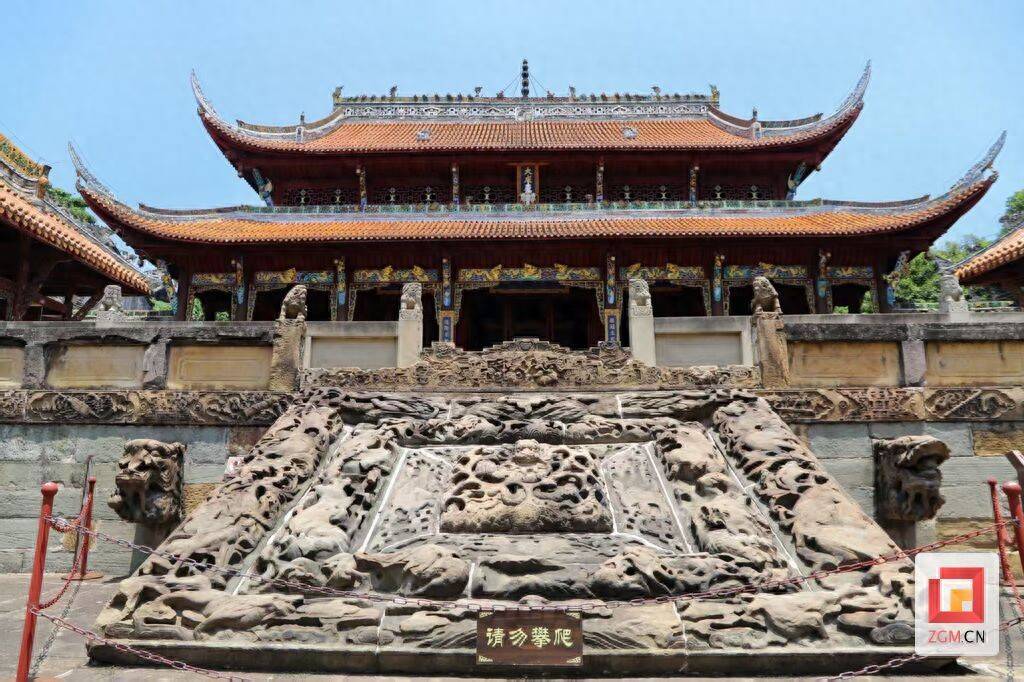 A scenic view of Zigong Fushun Wenmiao