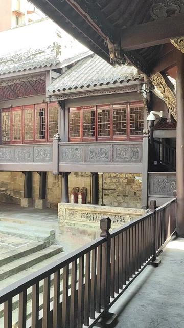 A scenic view of Zigong Huanhougong