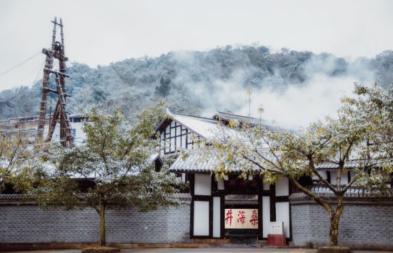 A scenic view of Zigong Jichengjing Yanzuofang Yizhi