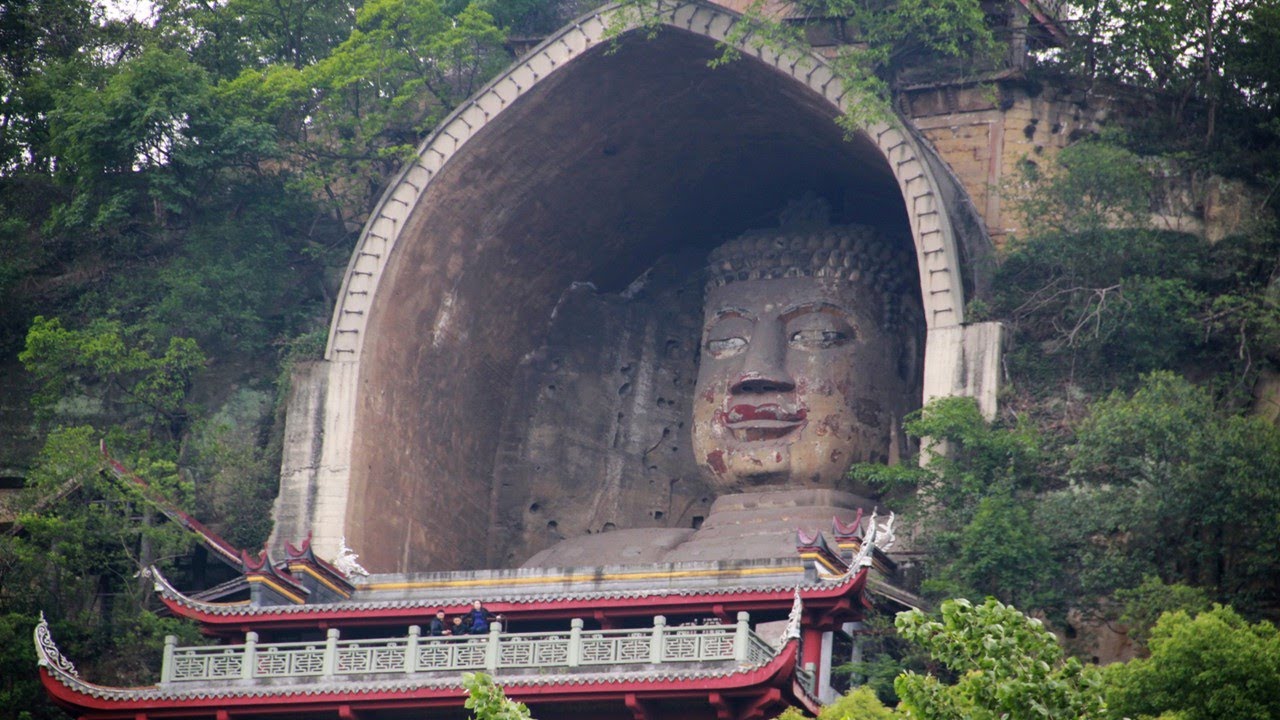 A scenic view of Zigong Rongxian Dafoshiku
