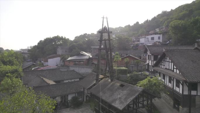 A scenic view of Zigong Shenhaijing