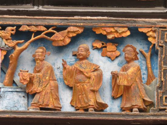 A scenic view of Zigong Xiqin Huiguan