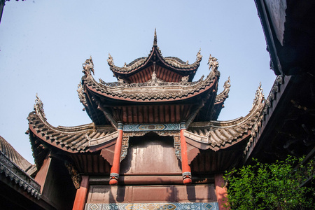 A scenic view of Zigong Xiqin Huiguan
