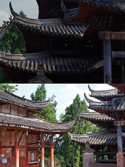 A scenic view of Ziyang Mumen Si
