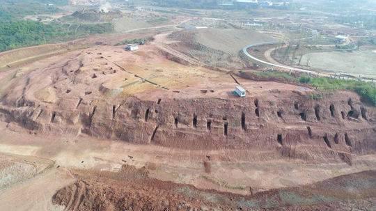 A scenic view of Ziyang Tiefosi Yamuqun