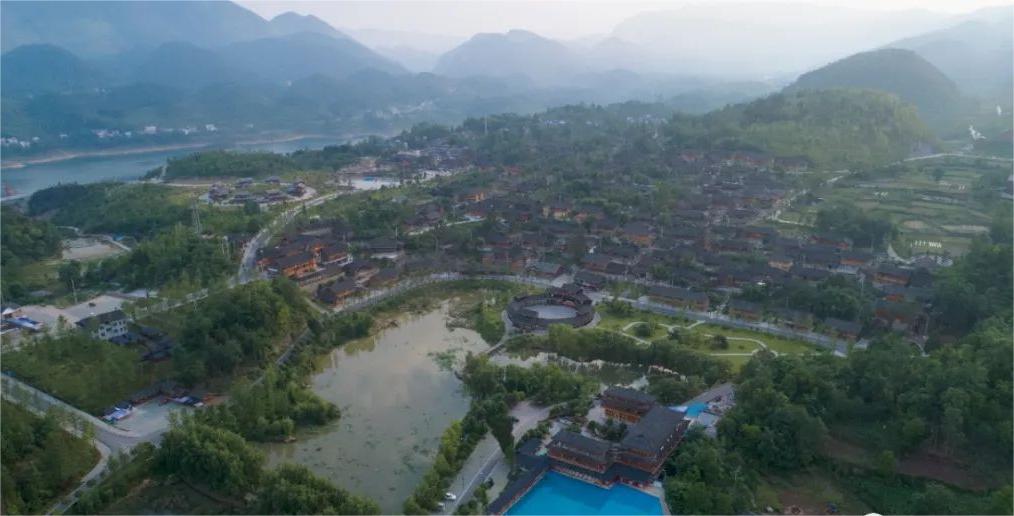 A scenic view of Zunyi Wuchuan Daping Muqun